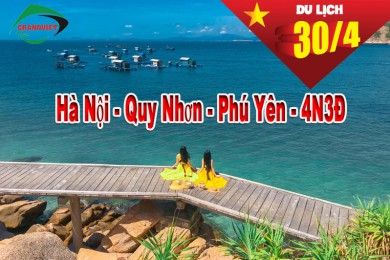 Du Lịch Quy Nhơn Phú Yên 4 Ngày 3 Đêm Dịp Lễ 30/4-1/5 (Bay VietNam Airlines)